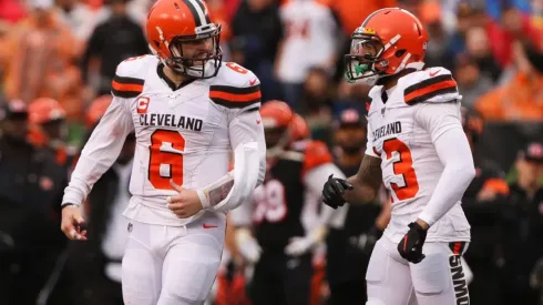 Odell Beckham Jr joined the Browns in 2019. (Getty)