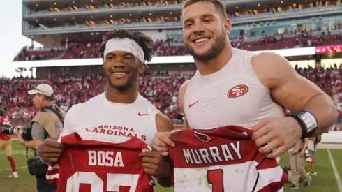 Kyler Murray (left) and Nick Bosa were the 1st and 2nd overall picks in the 2019 NFL Draft. (Getty)