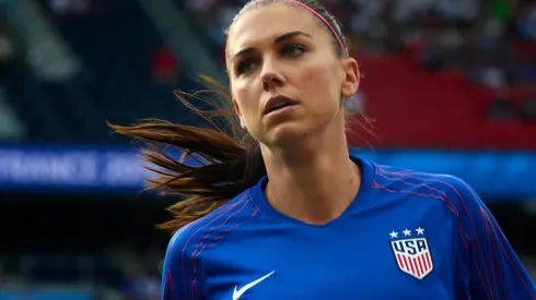 Alex Morgan of United States in action during the 2019 FIFA Women's World Cup. (Getty)