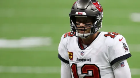 The Saints' defense picked Brady twice. (Getty)