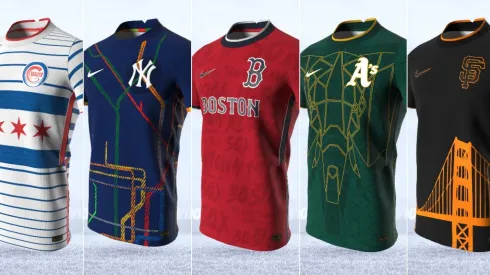 The MLB soccer jersey series