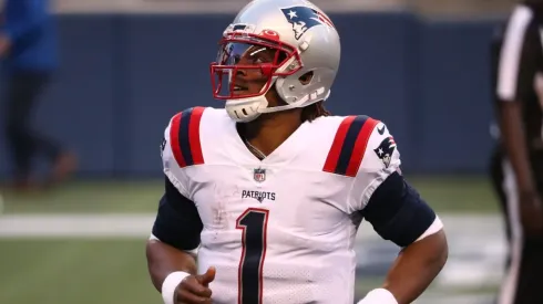 The Seahawks stopped the Patriots at the one-yard line. (Getty)