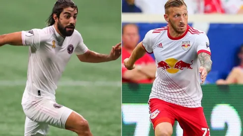 Rodolfo Pizarro (left) and Daniel Royer. (Getty)