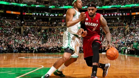 Pierce and LeBron hate each other. (Getty)