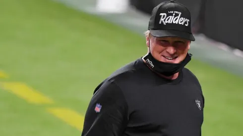 Jon Gruden and the Raiders could be under fire. (Getty)