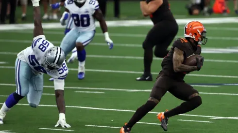 Beckham scored 3 touchdowns. (Getty)