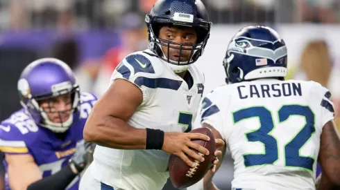Russell Wilson is playing at an MVP level. (Getty)