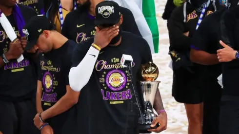 LeBron James won his 4th Finals MVP. (Getty)