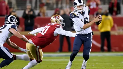 Jared Goff will try to lead the Rams to another win. (Getty)