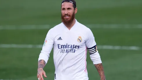 Sergio Ramos of Real Madrid CF looks on during a La Liga game. (Getty)