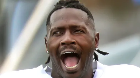 Brown is serving an 8-game suspension. (Getty)