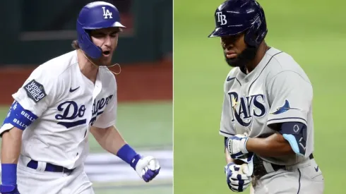 Cody Bellinger (left) & Randy Arozarena. (Getty)