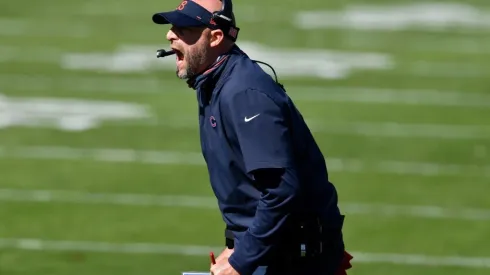 Matt Nagy is walking on thin ice. (Getty)