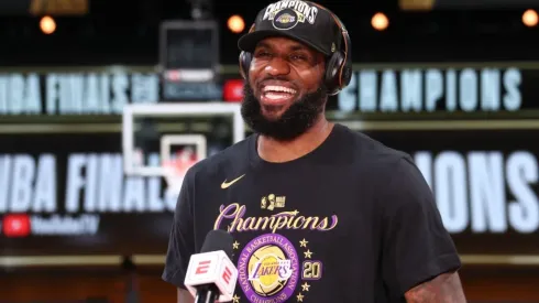 The Lakers won their 17th title. (Getty)