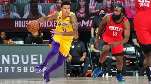 Kuzma recently won an NBA Championship. (Getty)