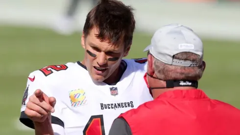 Tom Brady & Bruce Arians. (Getty)