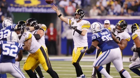 Ben Roethlisberger vs the Colts. (Getty)