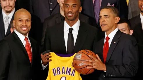The Lakers want to return to the White House after no NBA team has gone for four years. (Getty)