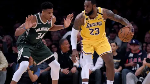 LeBron James has been the clear dominator in his duels with Giannis. (Getty)