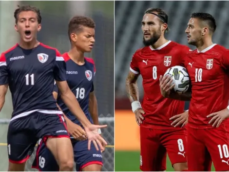 The Dominican Republic and Serbia meet for the first time in history this afternoon