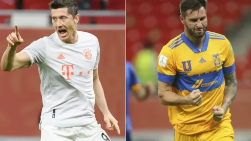 Robert Lewandowski (left) and Andre-Pierre Gignac (right) will try to lead their sides to the win. (Getty / AP)