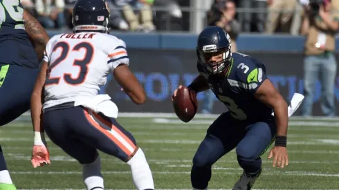 Russell Wilson vs. the Bears. (Getty)