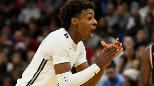 Bronny James. (Getty)