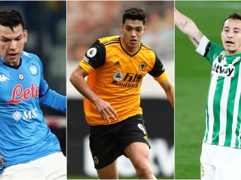 The best Mexican players in European leagues