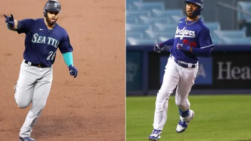 José Marmolejos (left), Mookie Betts. (Getty)