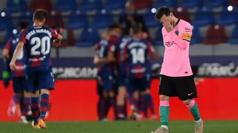 Barcelona conceded a late equalizer that may have ended their title aspirations (Getty).