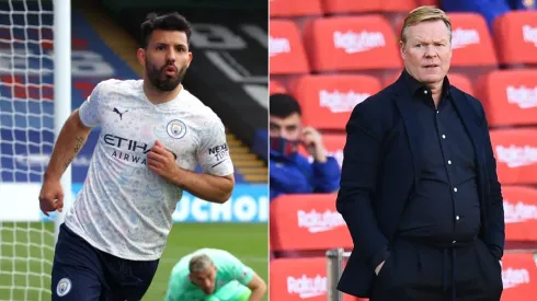 Aguero could be joined at Barcelona by another forward (Getty).