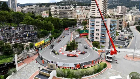 A general view of the F1 Grand Prix of Monaco at Circuit de Monaco. (Getty)