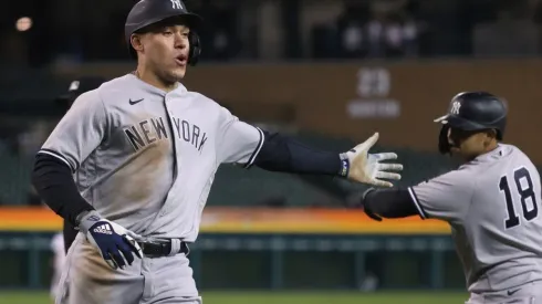 Aaron Judge & Rougned Odor. (Getty)