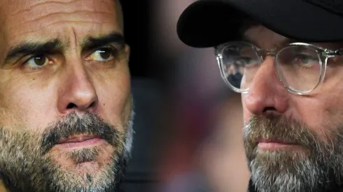 Pep Guardiola and Jurgen Klopp (Getty).
