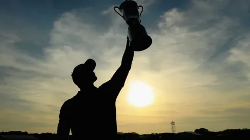 The US Open Championship Trophy. (Getty)