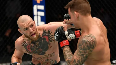 Conor McGregor vs Dustin Poirier. (Getty)