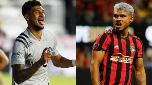 Bjorn Johnsen of CF Montreal (left), and Josef Martinez of Atlanta United (right). (Getty)
