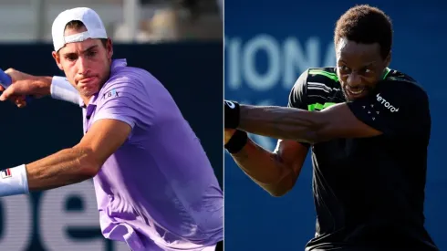John Isner and Gael Monfils will clash for a place in the semifinals of the ATP Toronto Masters 2021. (Getty)