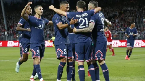 Paris Saint-Germain beat Brest to win their third straight match in 2021-2022 Ligue 1. (Twitter @PSG_English)