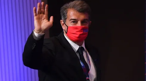 Barcelona president Joan Laporta. (Getty)