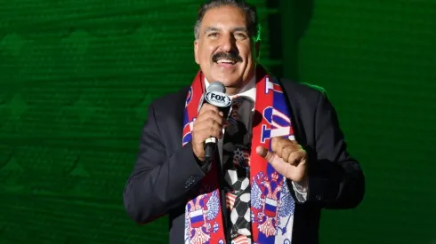 Host and Contributor Fernando Fiore speaks onstage during FOX Sports 2018 FIFA World Cup Celebration on September 26, 2017 (Getty)