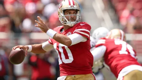 Jimmy Garoppolo of San Francisco 49ers