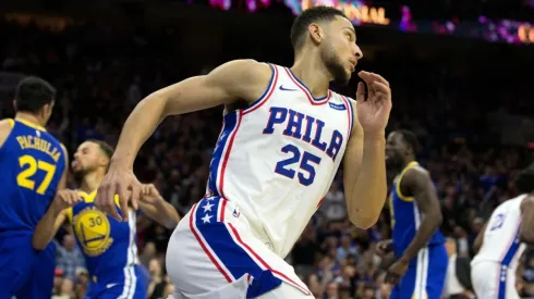 Ben Simmons against the Warriors