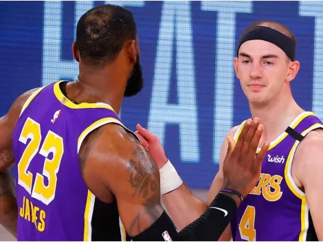 Alex Caruso takes a shot at LeBron's Lakers
