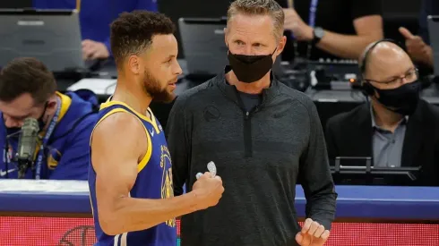 Stephen Curry & Steve Kerr