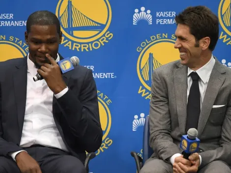 Bob Myers clears the air on Draymond Green, Kevin Durant blaming him for Warriors' breakup