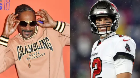 Snoop Dogg (left) & Tom Brady