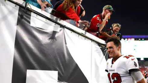 Tom Brady #12 of the Tampa Bay Buccaneers