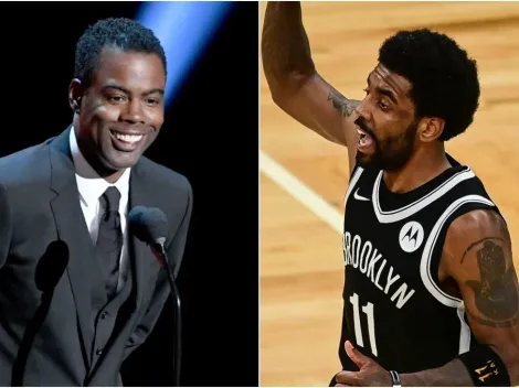 Chris Rock makes fun of 'dumb' Kyrie Irving during a show