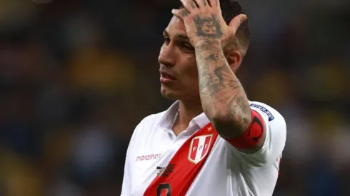 Paolo Guerrero at the game vs Brazil for the 2019 Copa America Final